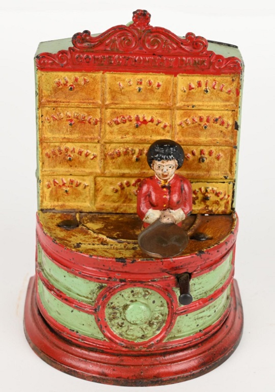 Milestone auction – Confectionary’ cast-iron mechanical bank
