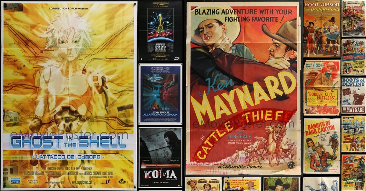 Over 40K Items in eMoviePoster Bulk Lot Auction