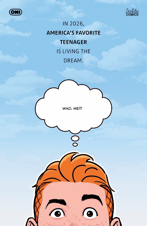 Archie comics promotional art of Archie