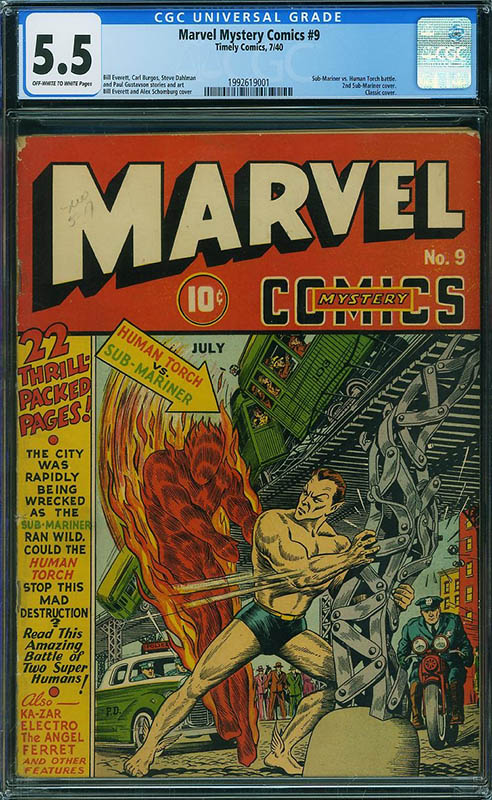 ComicLink Marvel Mystery #9