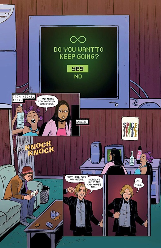 Dead Teenagers interior page 2