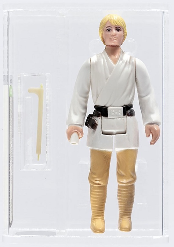 Hake’s auction Luke Skywalker double-telescoping figure
