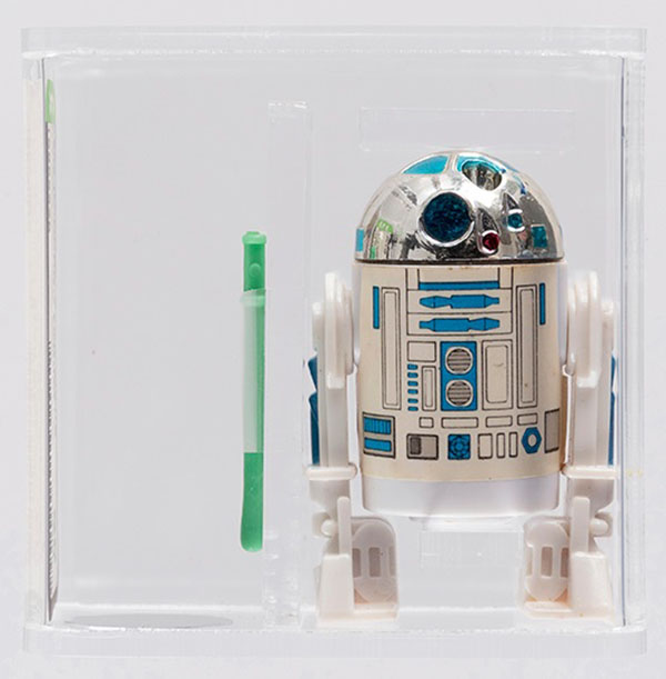 Hake’s auction R2-D2 (pop-up saber)