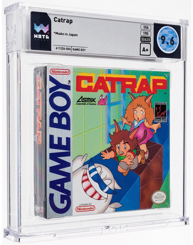 Heritage weekly auction Catrap for Game Boy