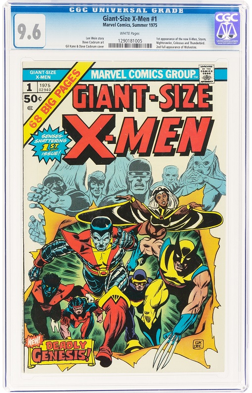 Heritage weekly auction Giant-Size X-Men #1