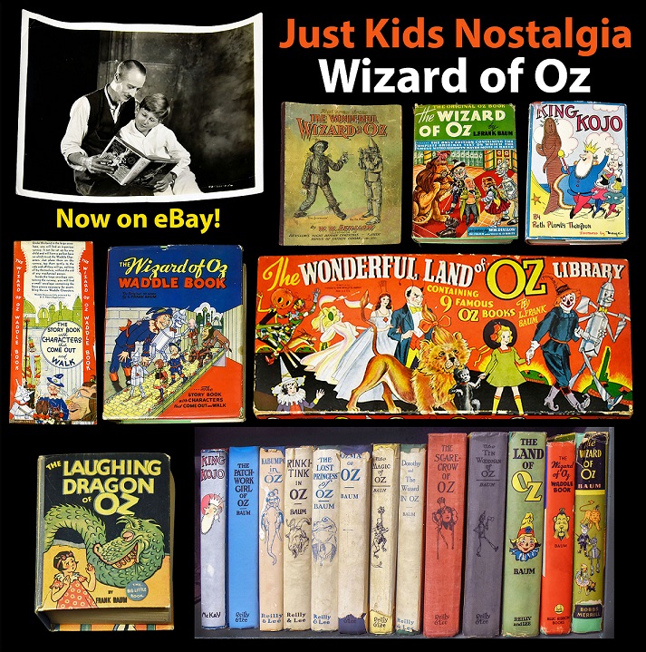 Just Kids Nostalgia Wizard of Oz books