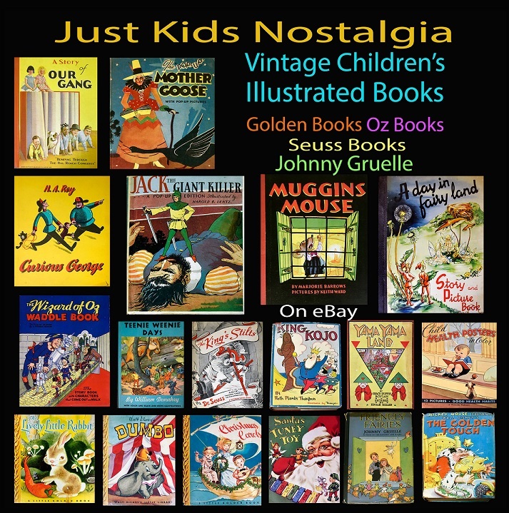 Just Kids Nostalgia children’s illustrated books