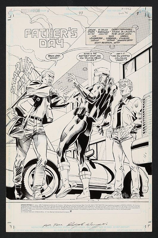 MyComicShop Green Arrow #97 art