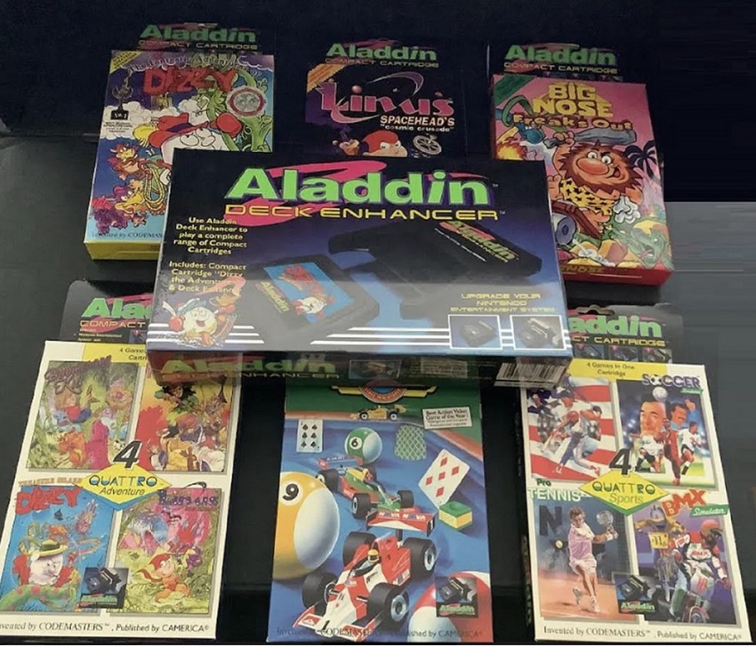 SJ Auctioneers Nintendo Aladdin deck