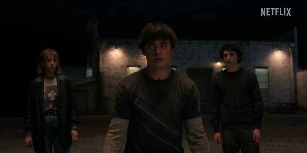 Stranger Things trailer Maya Hawke, Noah Schnapp, and Finn Wolfhard