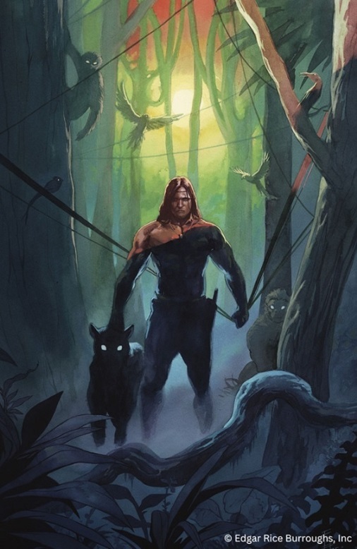 Tarzan Beyond cover by Federico Mele (art not final)