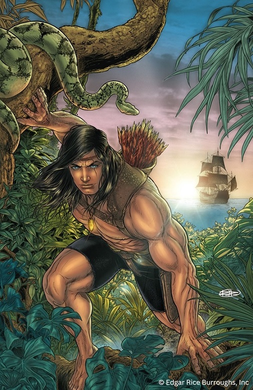 Tarzan Beyond cover by Juan José Ryp (art not final)