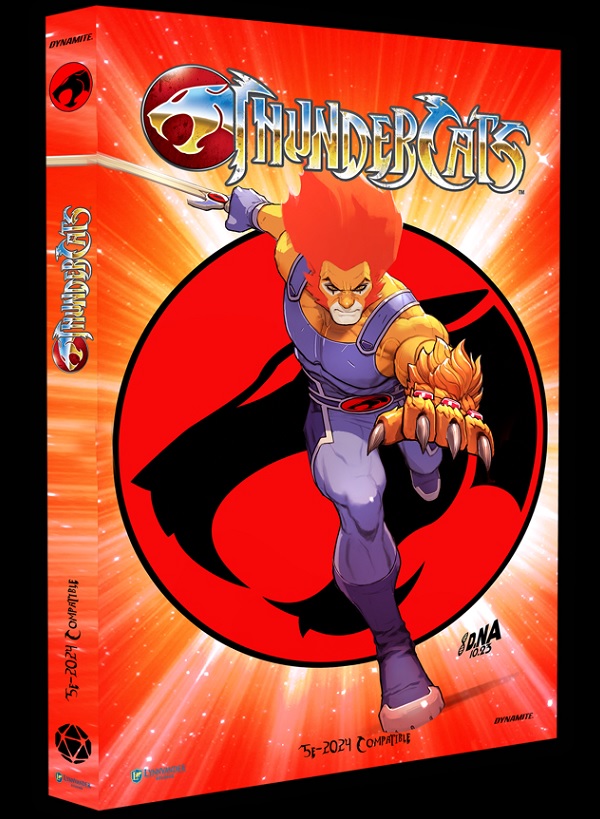 ThunderCats roleplaying game book limited edition cover