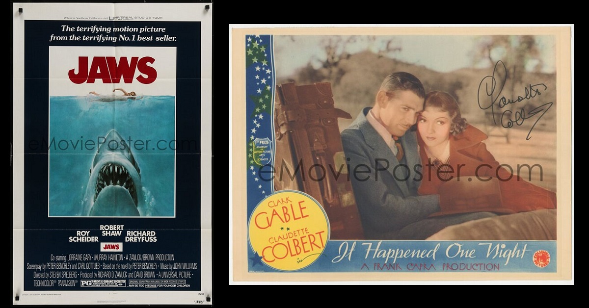 One-sheets, Lobby Cards, Signed Items in eMoviePoster Auction