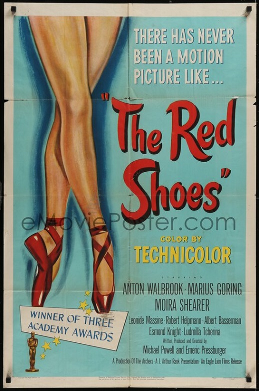 eMoviePoster Red Shoes one-sheet