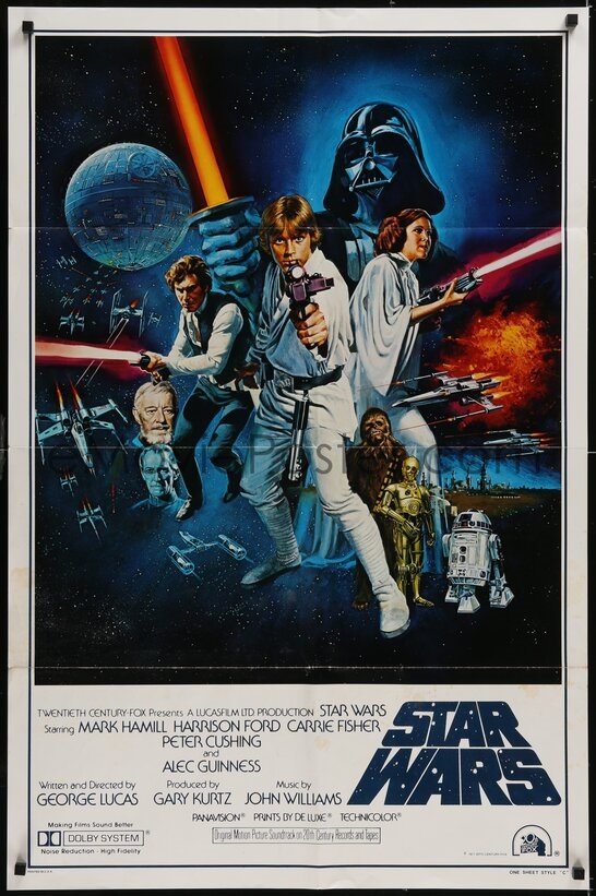 eMoviePoster Star Wars one-sheet