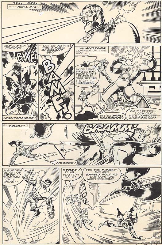 ComicLink Mark Bagley X-Men Madness in Murderworld #1 page 3