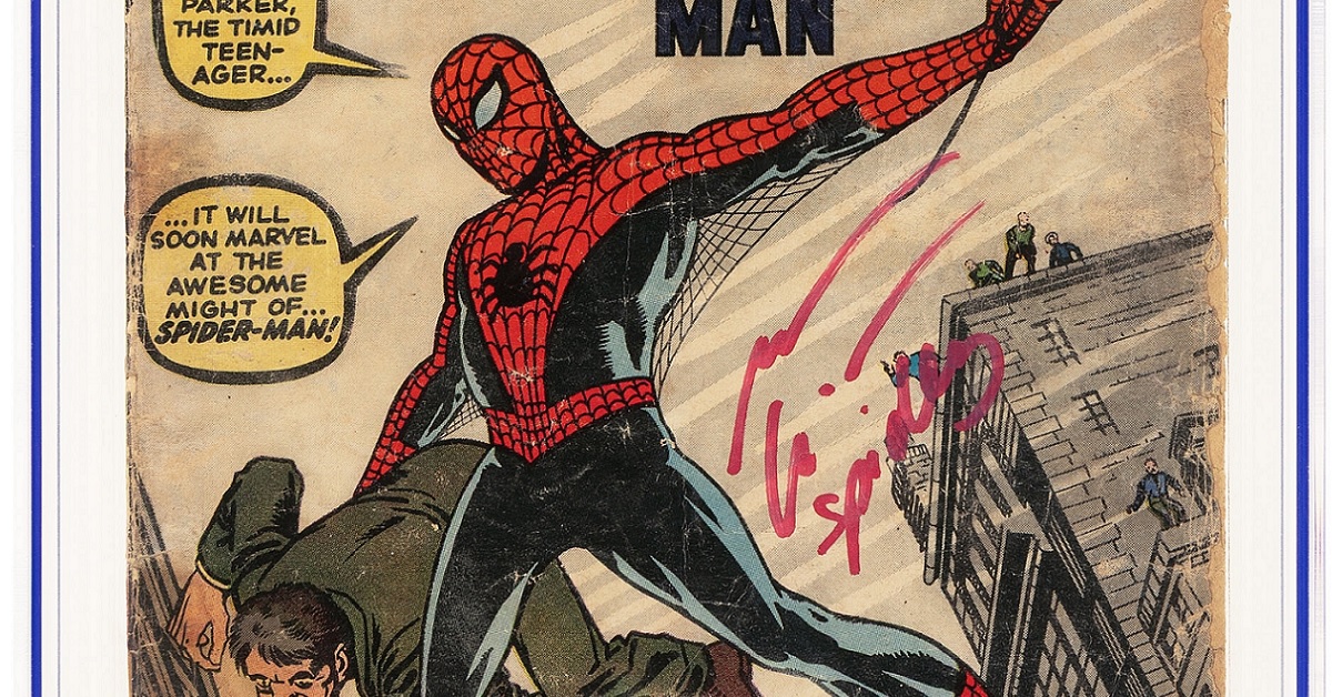 Heritage Offers Signed Amazing Fantasy #15 in Weekly Auction