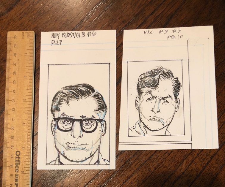 Hero auction Howard Chaykin Hey Kids, Comics Vol. 3 page