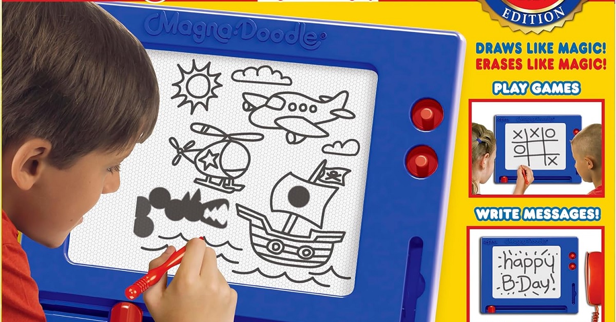 The Magnetic Fun of Magna Doodle