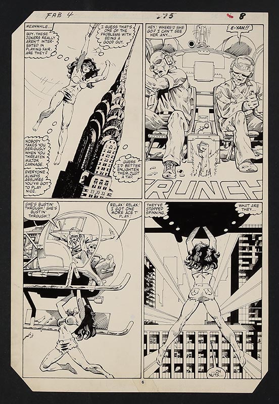 MyComicShop Fantastic Four #275 page by John Byrne