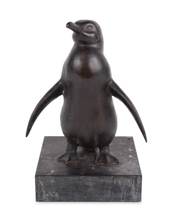 Nye & Co auction cast bronze sculpture by Gaston Lachaise
