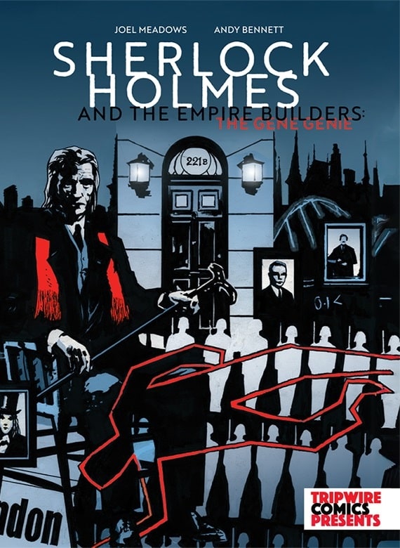 Sherlock Holmes and the Empire Builders The Gene Genie cover