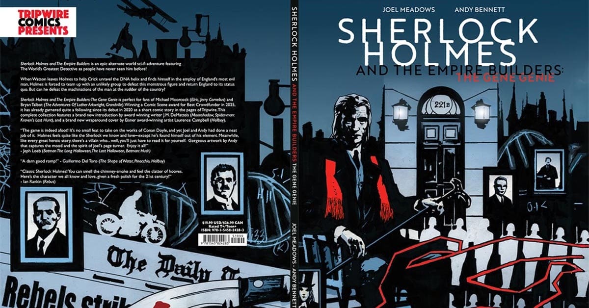 Sherlock Holmes Sci-Fi Stories Collected in New Graphic Novel