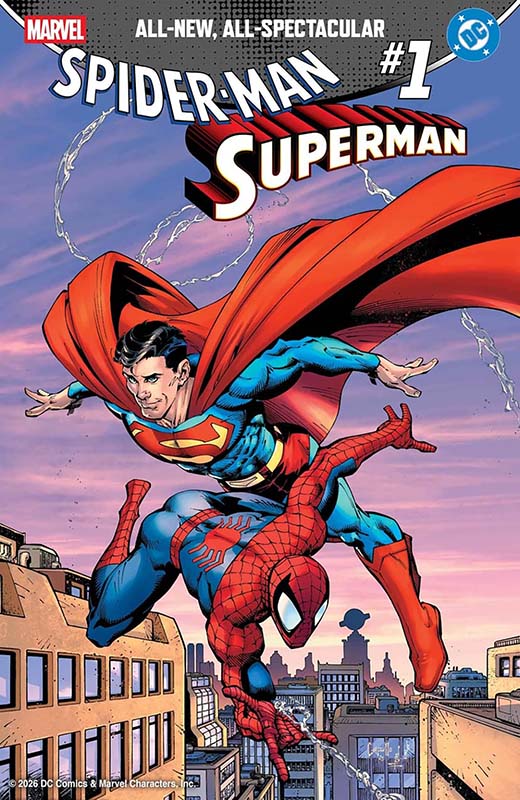Spider-Man – Superman #1 cover by Greg Capullo