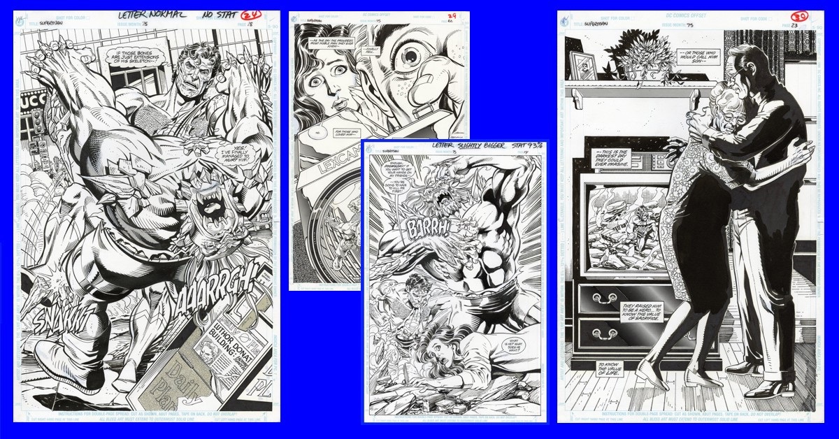 ComicConnect to Host “Death of Superman” Art Auction