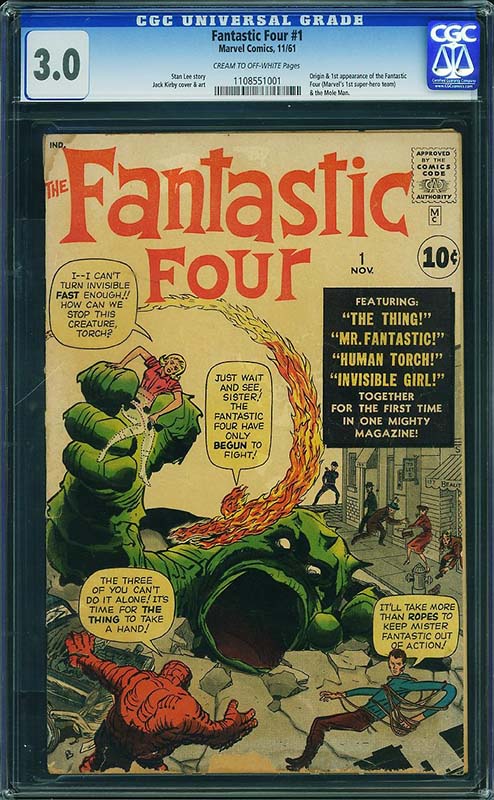 ComicLink Fantastic Four #1