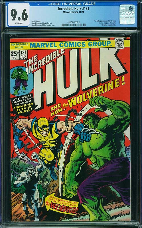 ComicLink Incredible Hulk #181