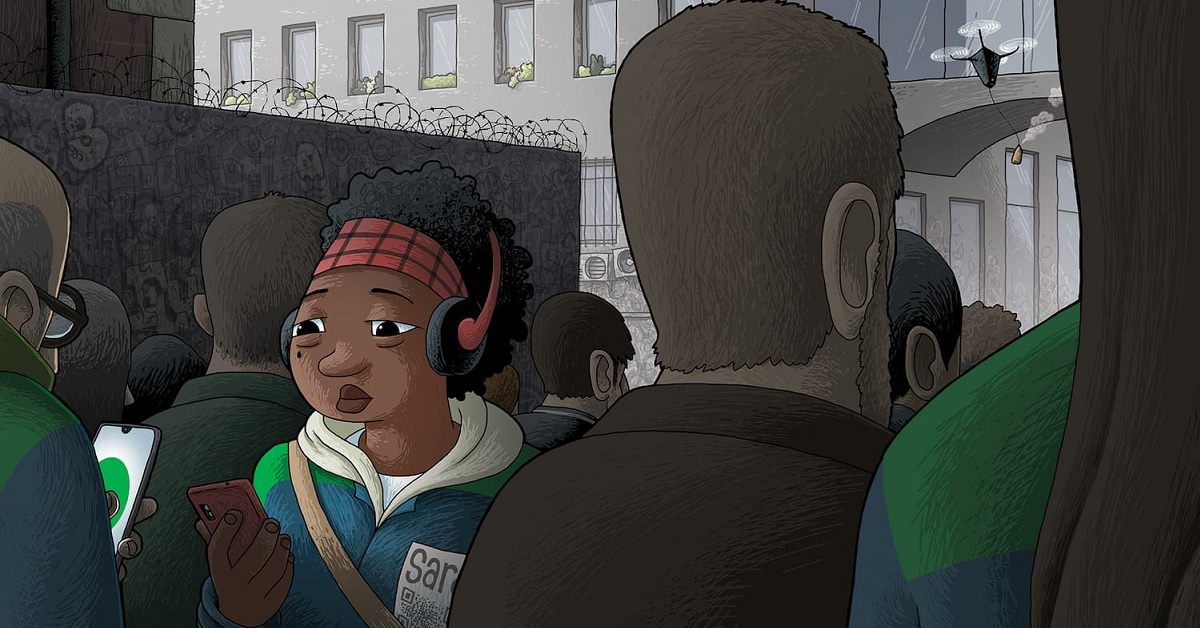 Gigs Graphic Novel Introduces a Dystopian World Caused by AI