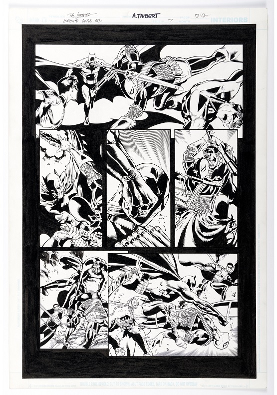 Heritage weekly auction Infinite Crisis story page 223