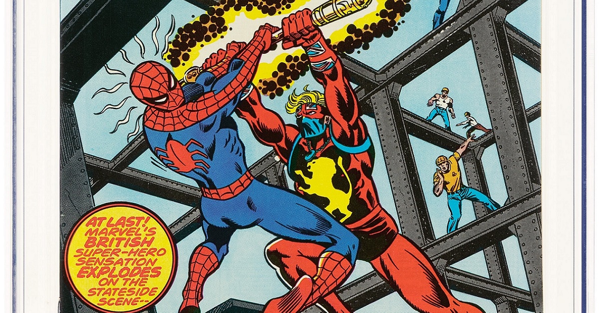 Heritage Offers Captain Britain Key, More in Weekly Auctions