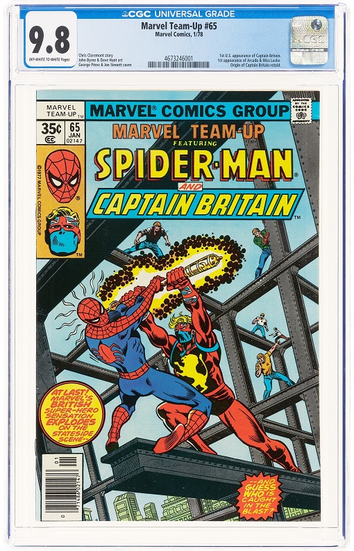 Heritage weekly auction Marvel Team-Up #65
