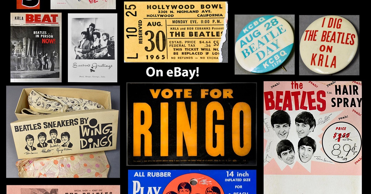 Just Kids Nostalgia Beatles Memorabilia Auction on eBay