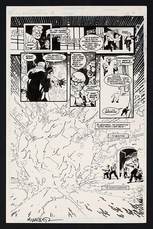 MyComicShop Batman Grendel II #1 page 7 by Matt Wagner