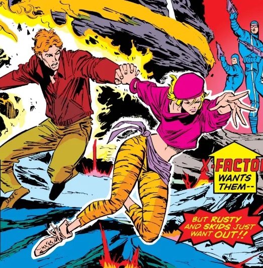 Rusty Collins and Skids