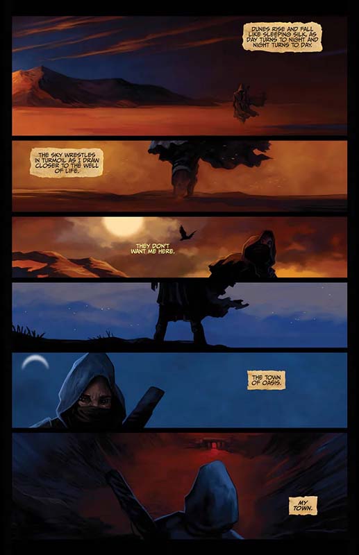 The Untamed interior page