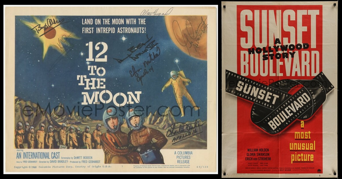 One-Sheets, Lobby Cards, Signed Items in eMoviePoster Auction