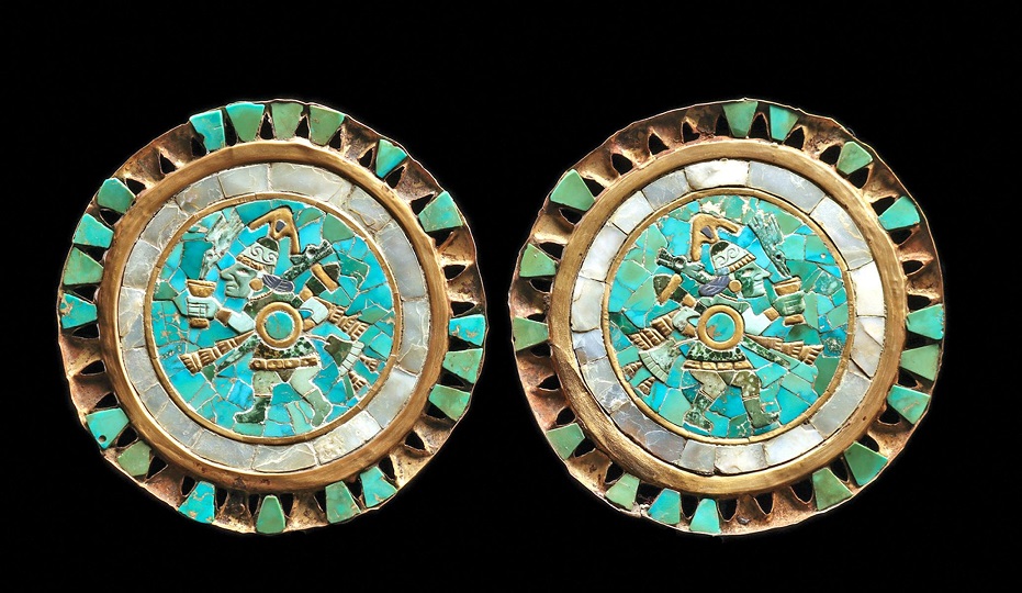 Artemis Fine Arts & Arte Primitivo Auction Royal Moche ear ornaments