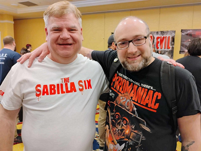 Creature Feature Weekend 13 Here Comes the Milkman star Jeff Kotowicz and filmmaker Justin Adams