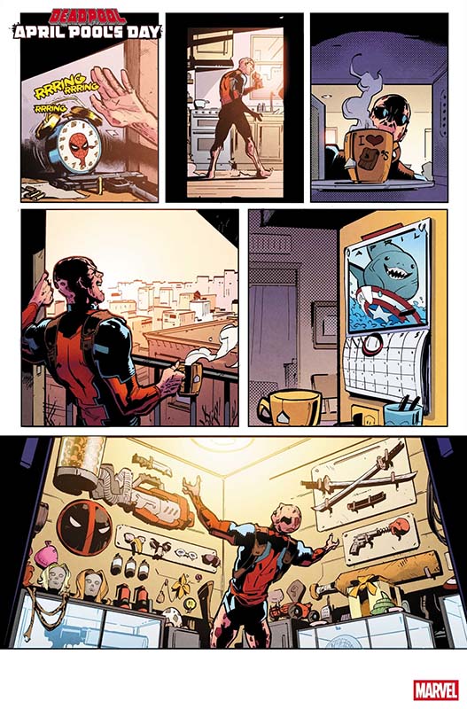 Deadpool April Pool’s Day interior page 1
