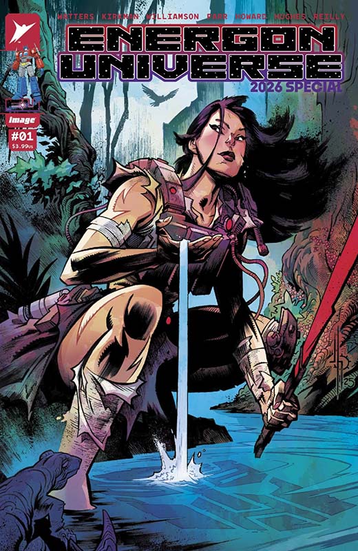 Energon Universe Special 2026 cover C by Jason Howard