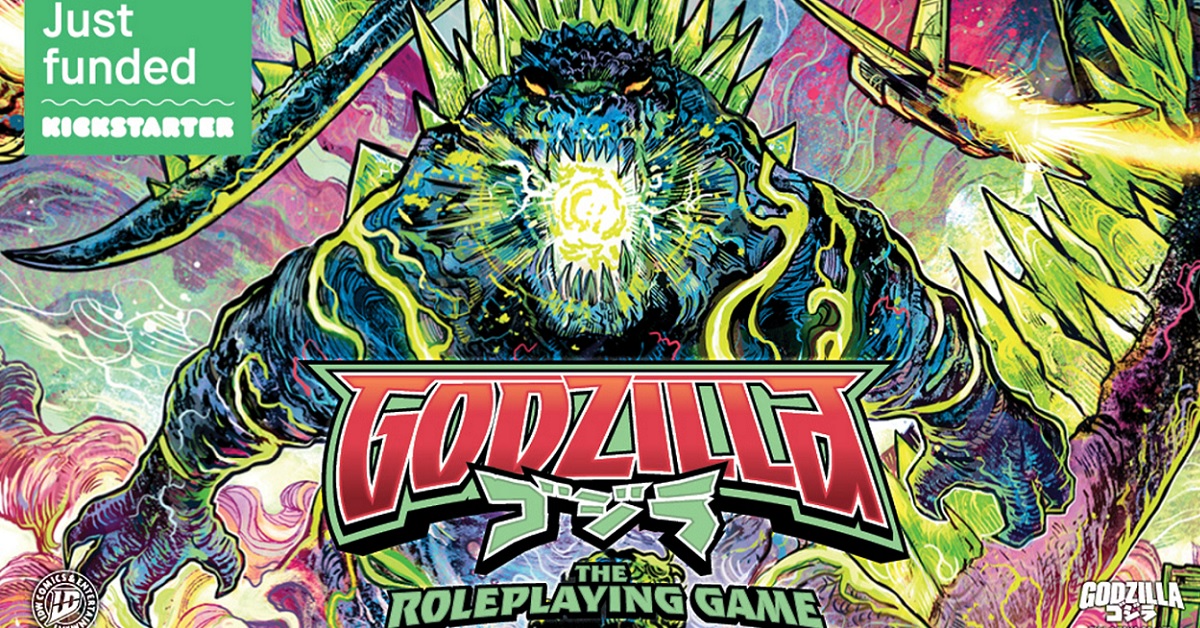 Godzilla RPG Kickstarter Unlocks Stretch Goals