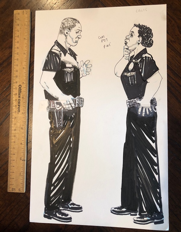 Hero auction Howard Chaykin’s Too Dead to Die Part 1 page 27