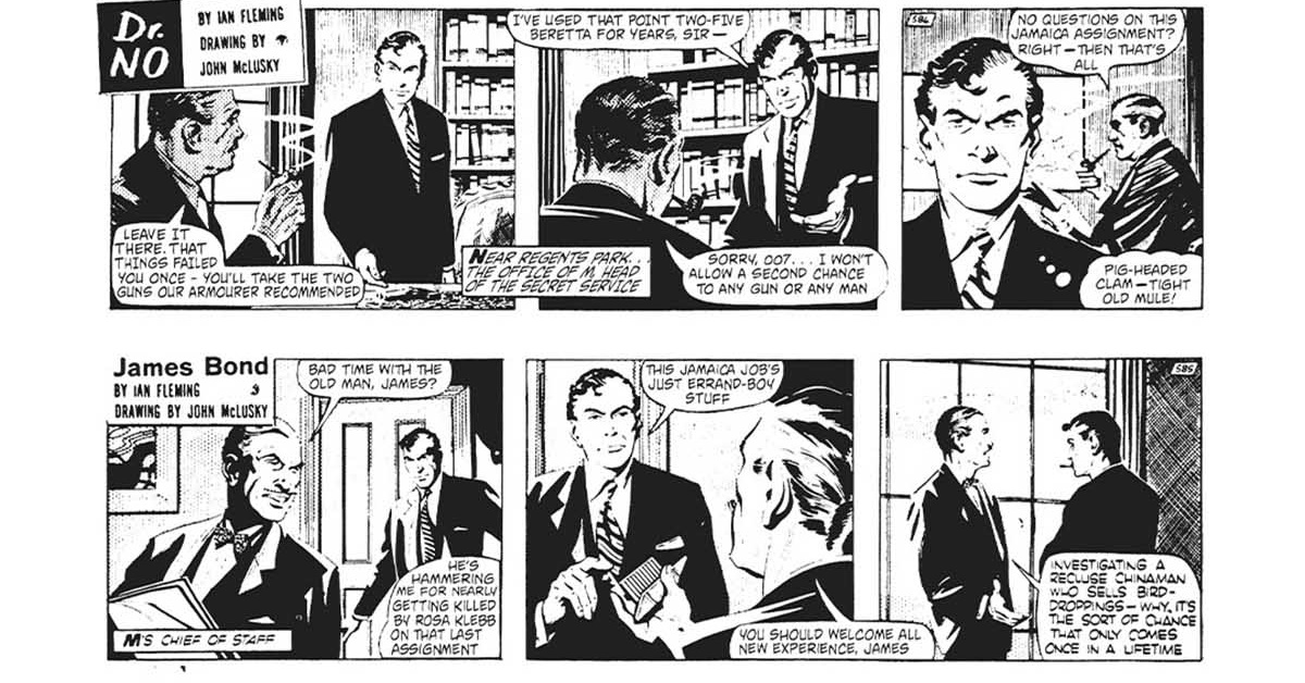 Original James Bond Comic Strips in Collected Edition