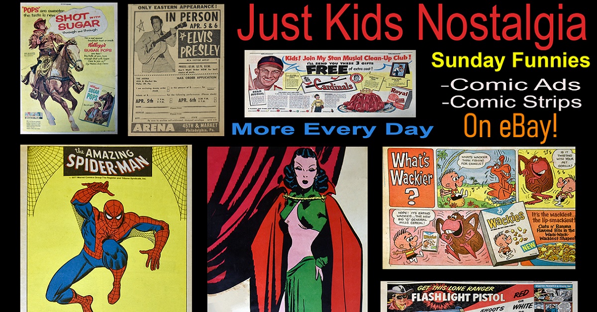 Just Kids Nostalgia to Sell Vintage Newspapers