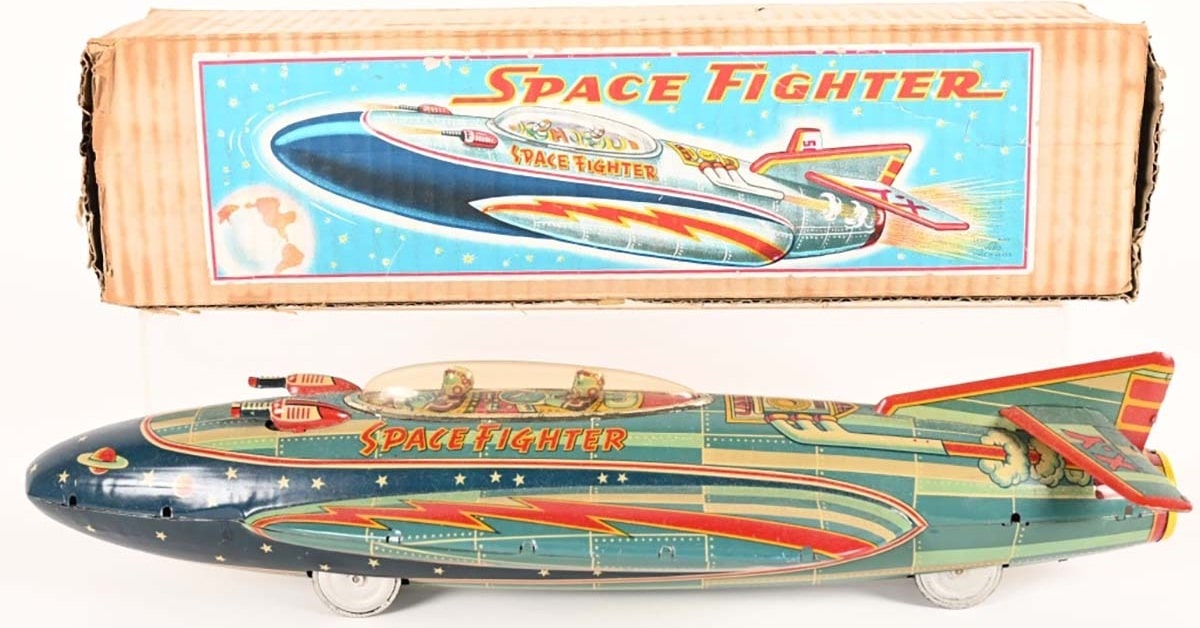 Robots & Space Toys Fly into Milestone’s Antique Toy Auction